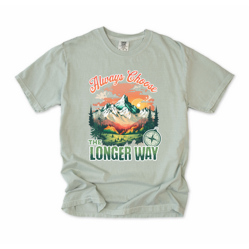 Always Choose The Longer Way T‑Shirt