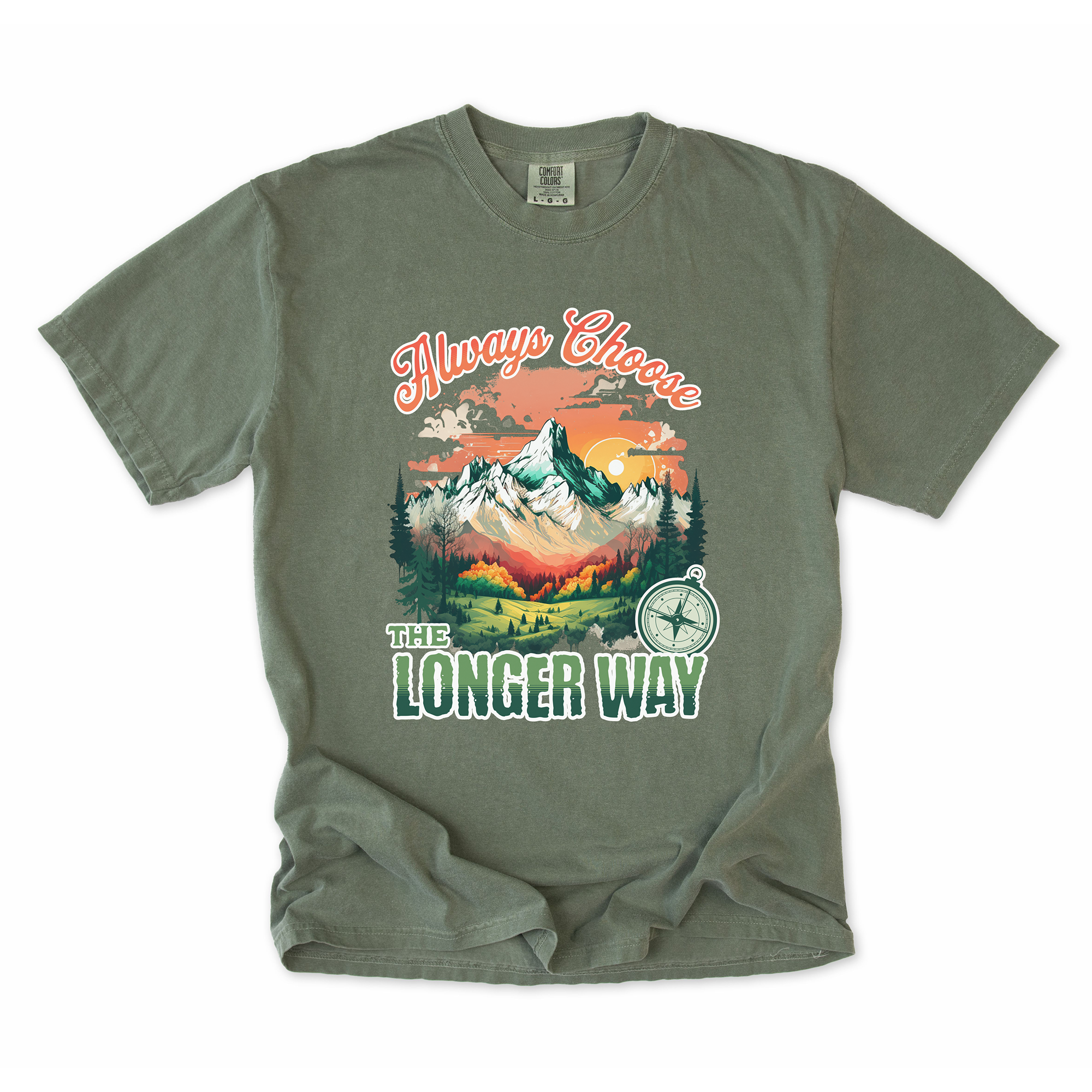 Always Choose The Longer Way T‑Shirt