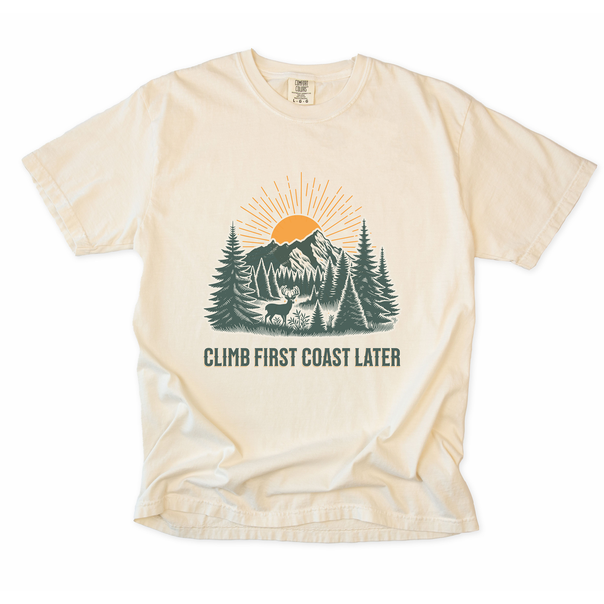 Climb First Coast Later T-Shirt
