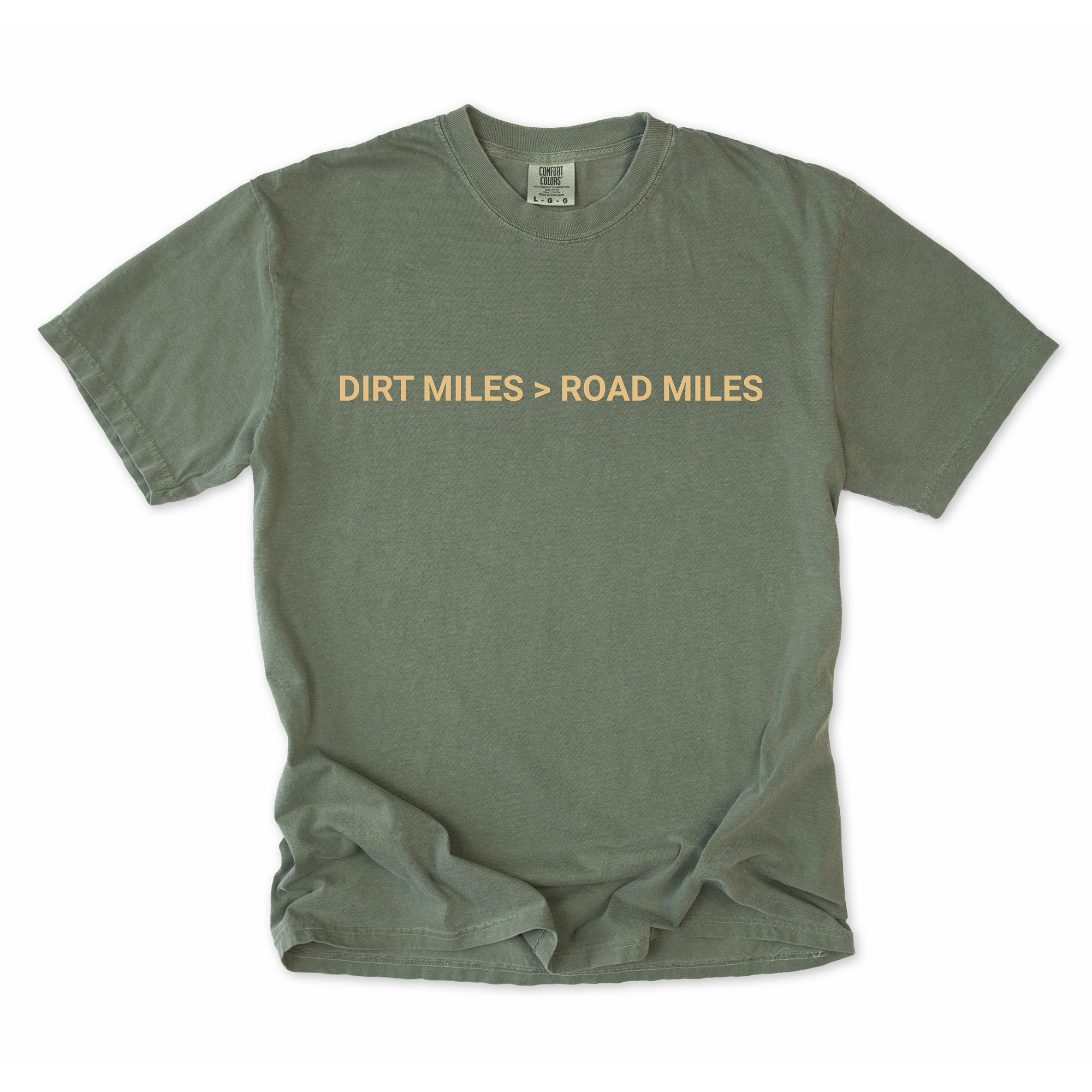 DIRT MILES > ROAD MILES