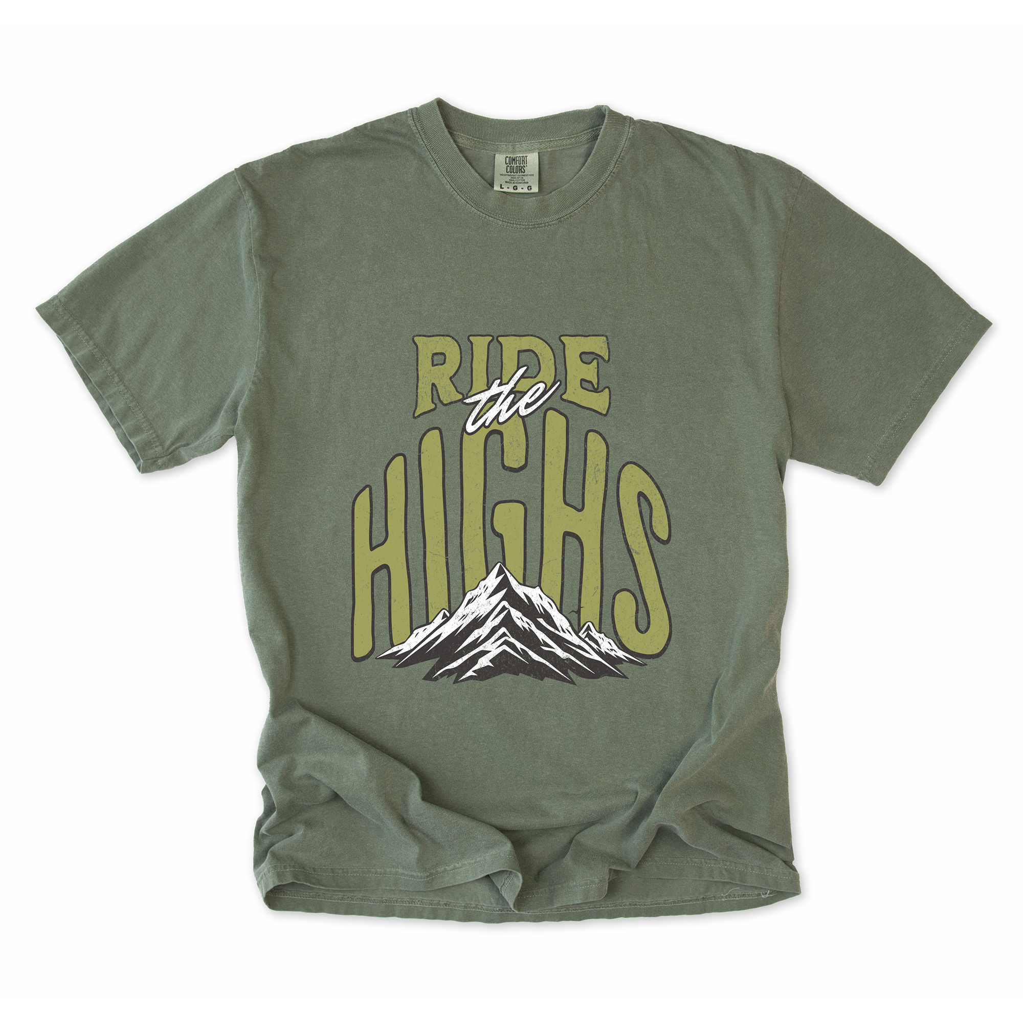 Ride the Highs Mountain T-Shirt