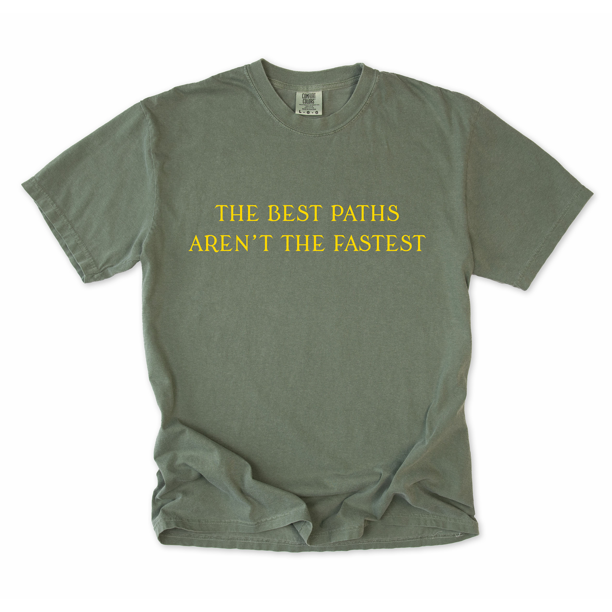 The Best Paths Aren't The Fastest T-Shirt