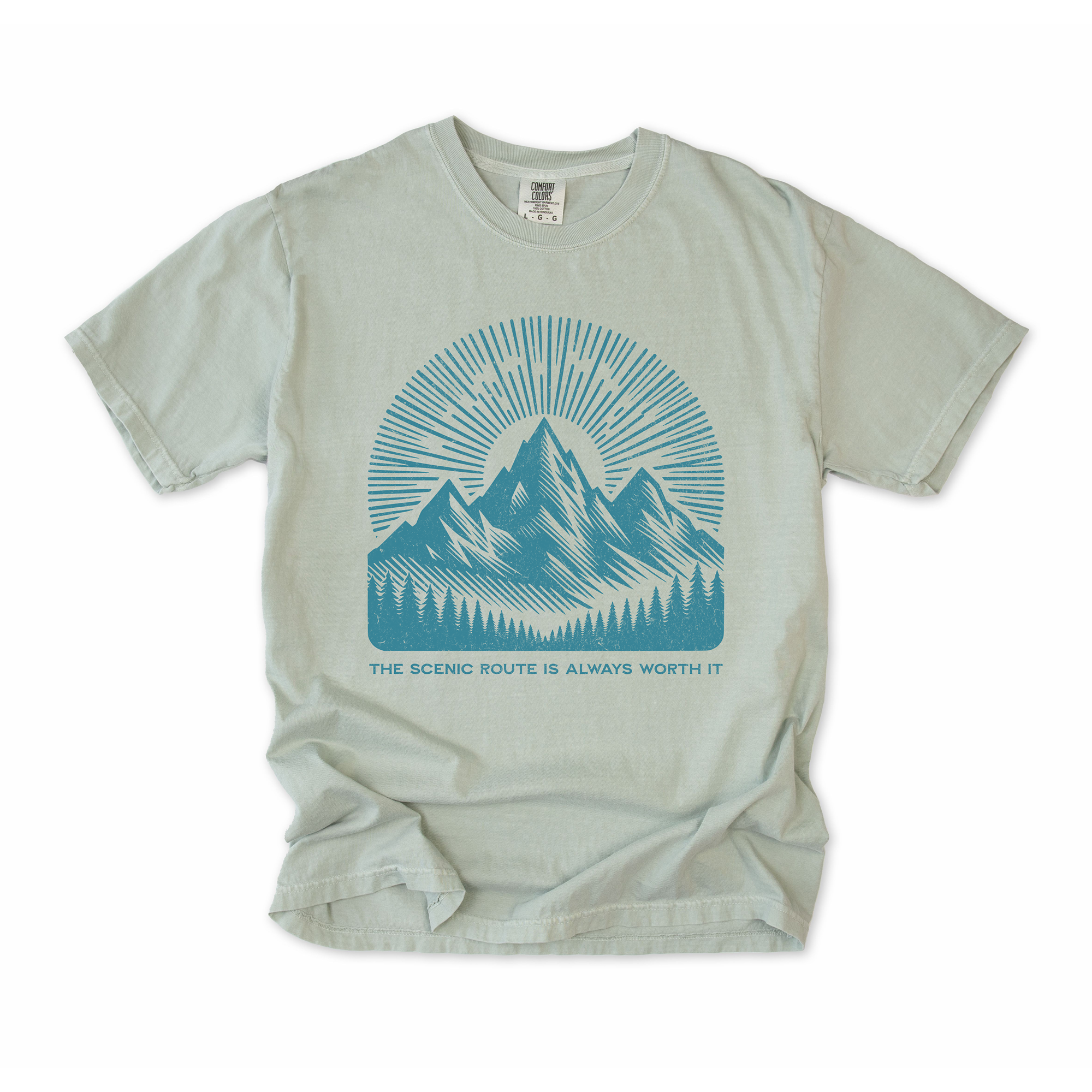 The Scenic Route Is Always Worth It T-Shirt