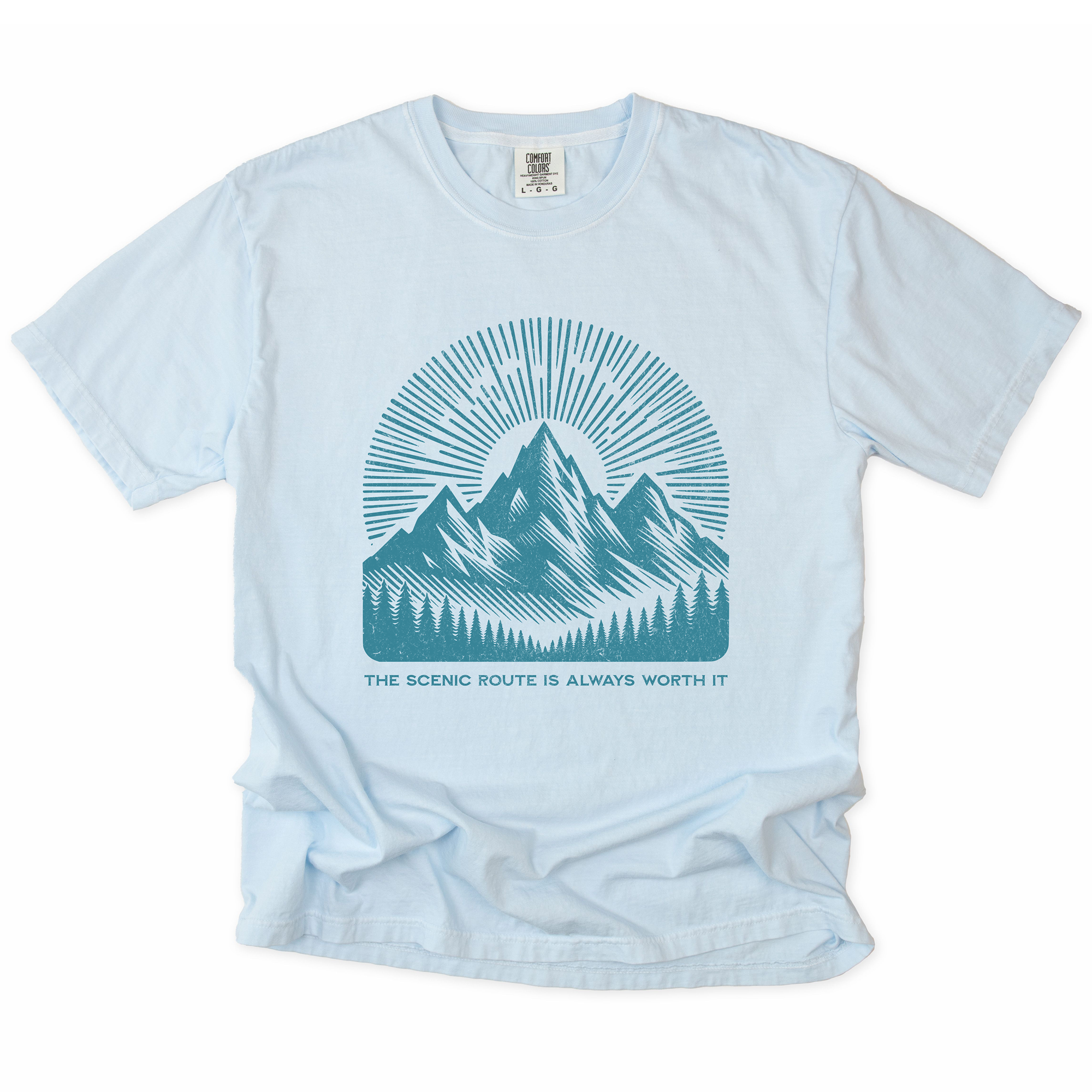 The Scenic Route Is Always Worth It T-Shirt