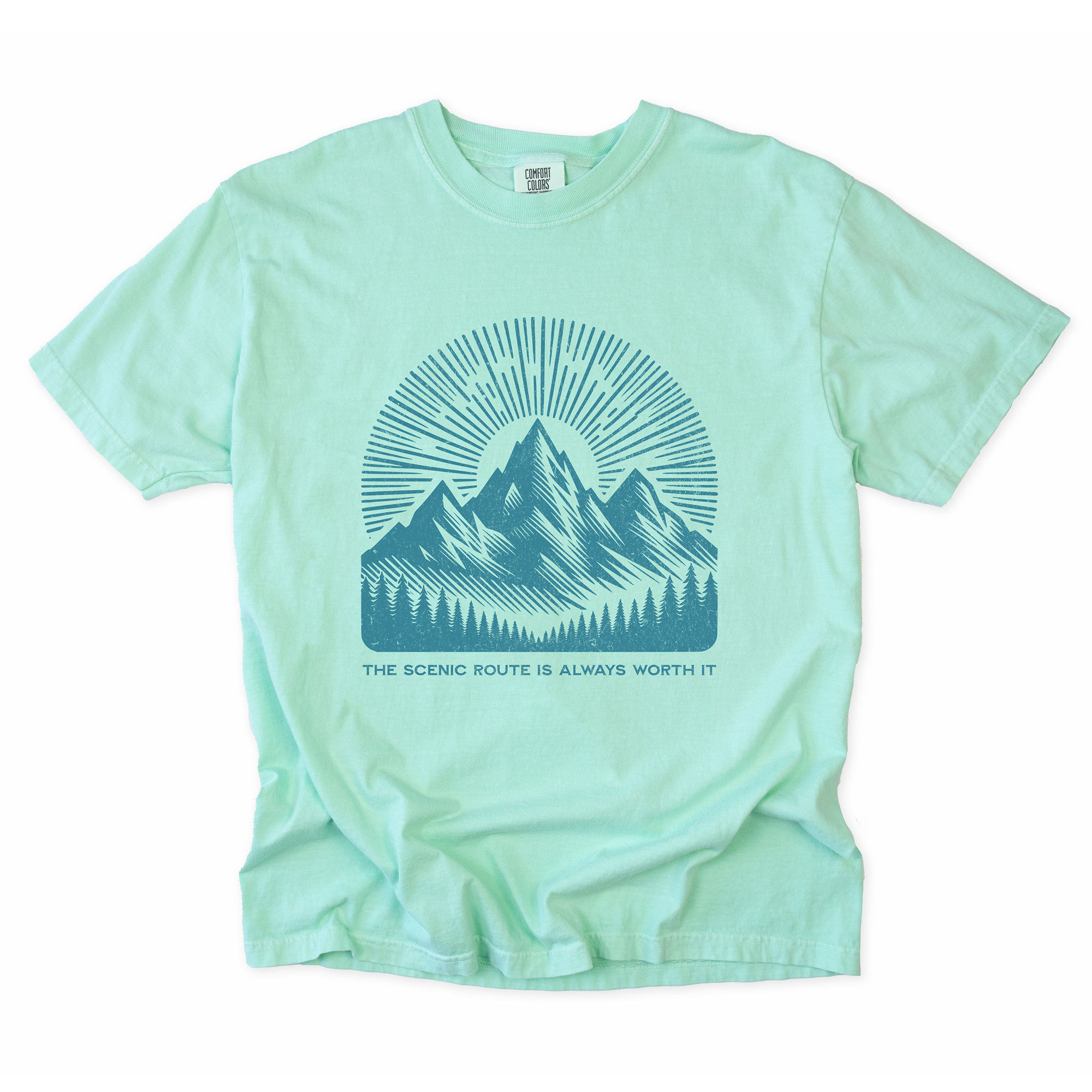 The Scenic Route Is Always Worth It T-Shirt