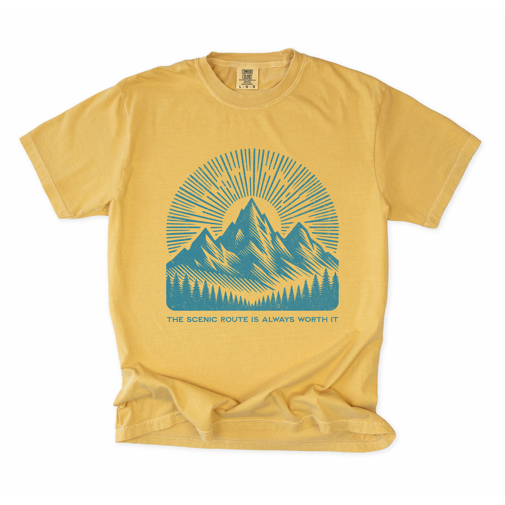 The Scenic Route Is Always Worth It T-Shirt