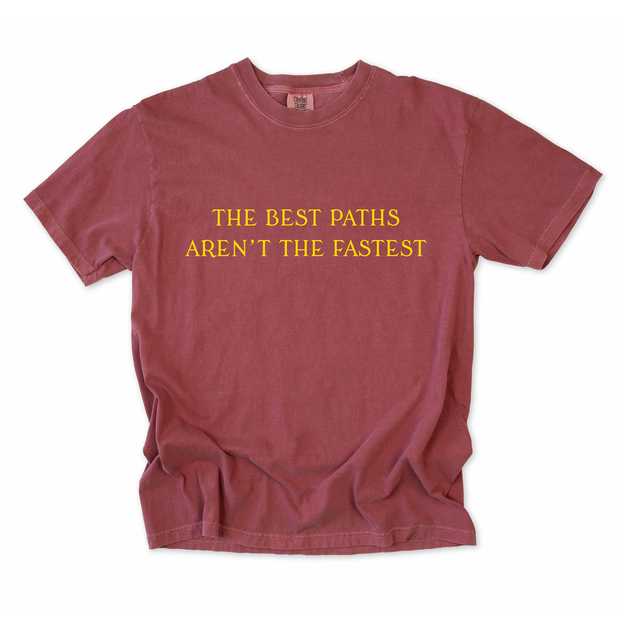 The Best Paths Aren't The Fastest T-Shirt