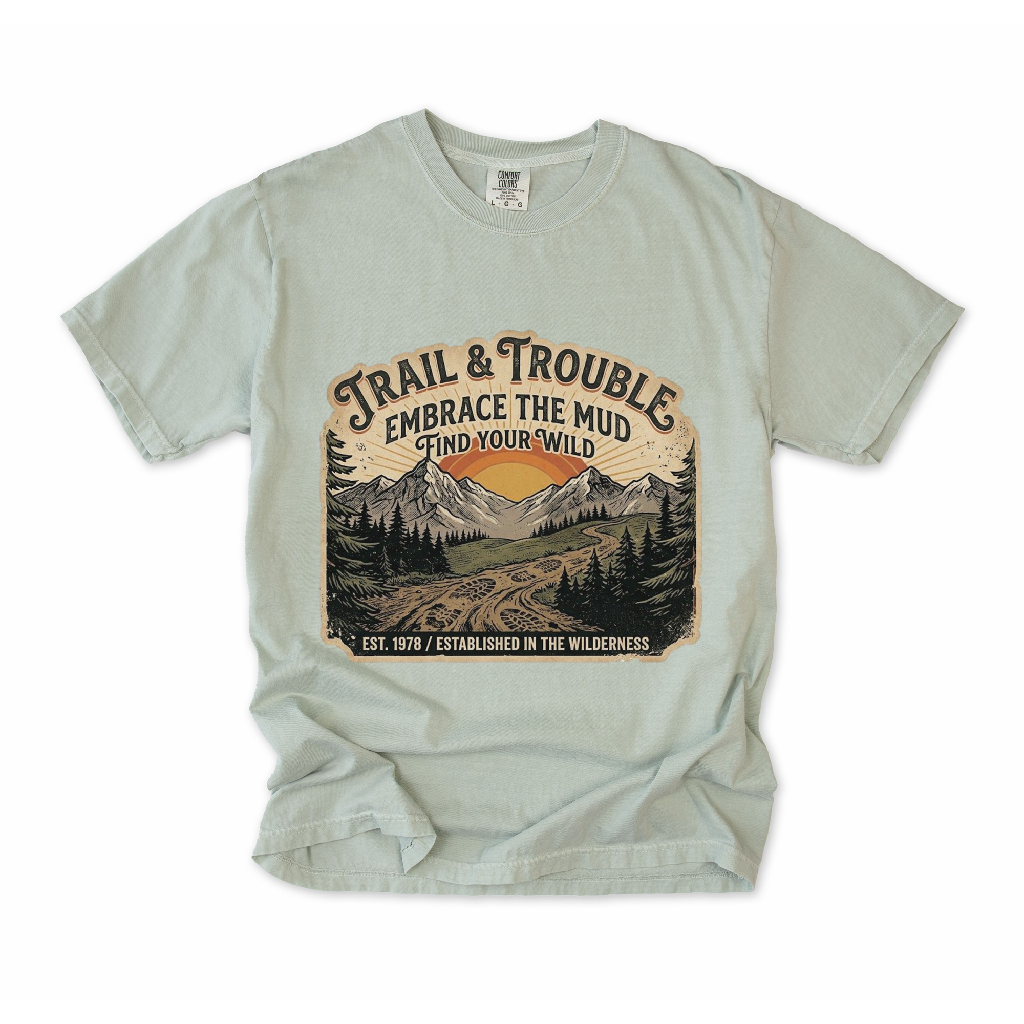 Trail & Trouble 'Embrace the Mud' T-Shirt