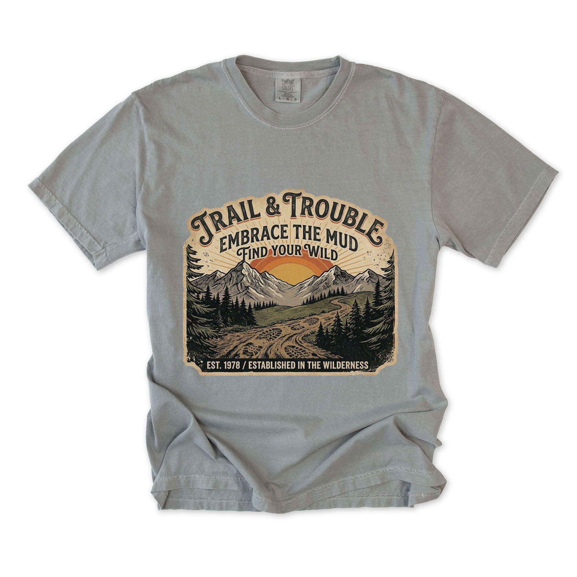 Trail & Trouble 'Embrace the Mud' T-Shirt