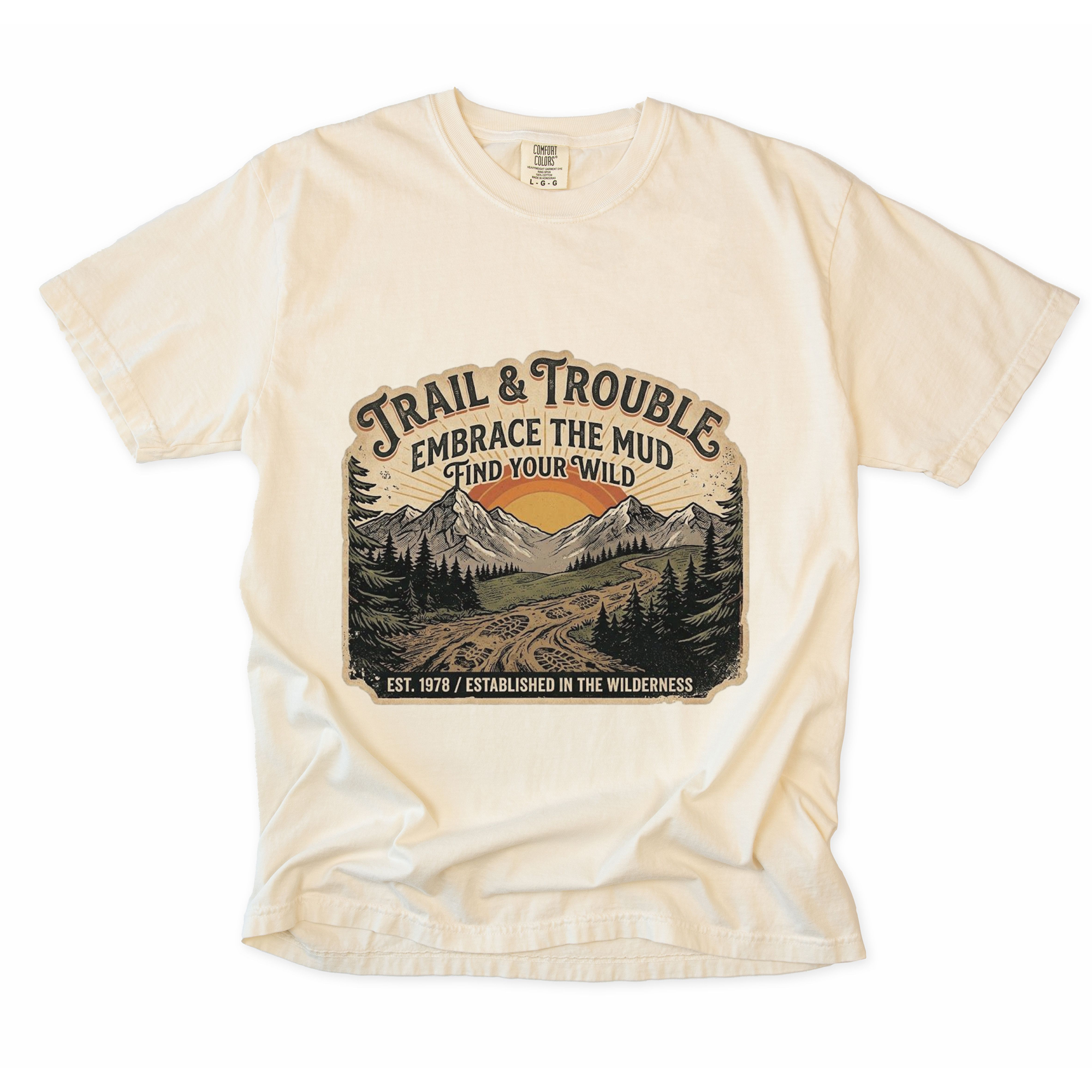 Trail & Trouble 'Embrace the Mud' T-Shirt