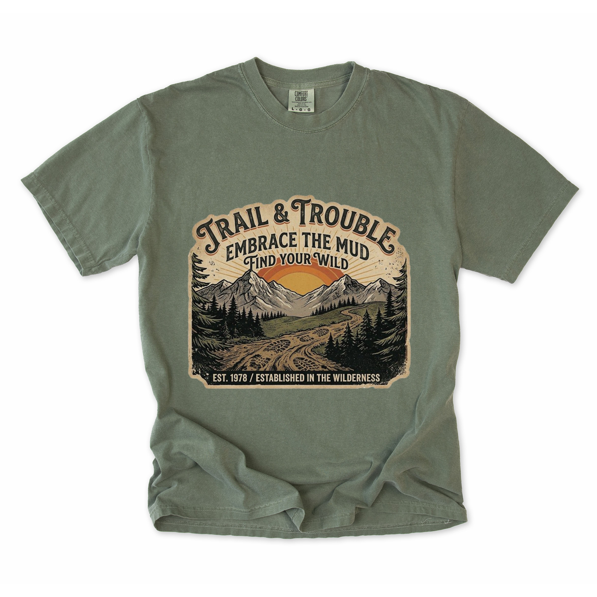 Trail & Trouble 'Embrace the Mud' T-Shirt