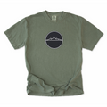 Minimal Mountain Circle T-Shirt