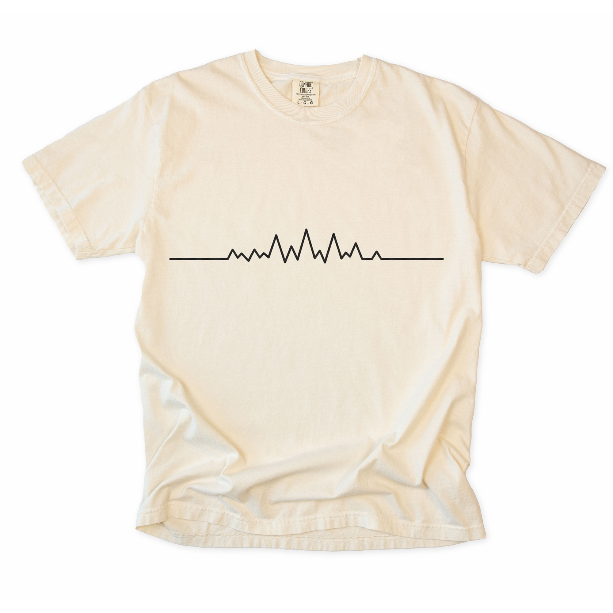 Trail Run Elevation Graph T-Shirt